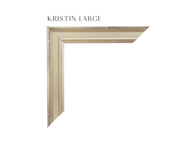 Silver, Gold, Patina, Small Frame, Metallic, Heritage, Luxe, Heirloom, Classical, Custom Frame Moulding, 1 1/4" Wide x 1" Deep, Luxury Framing